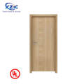 UL listed 20min / 45min / 90min fire rated fireproof wooden door  for hotel use